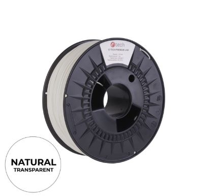 Obrázek C-TECH Tisková struna (filament) PREMIUM LINE, ABS, natural, 1,75mm, 1kg
