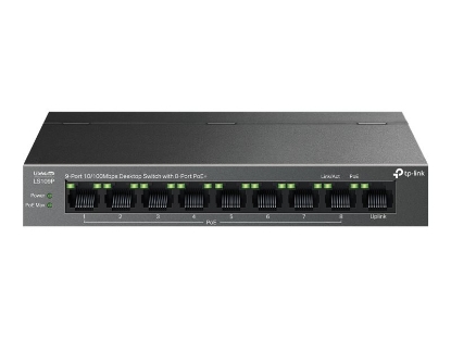 Obrázek TP-LINK 9-Port 10/100 Mbps Desktop Switch with 8-Port PoE+