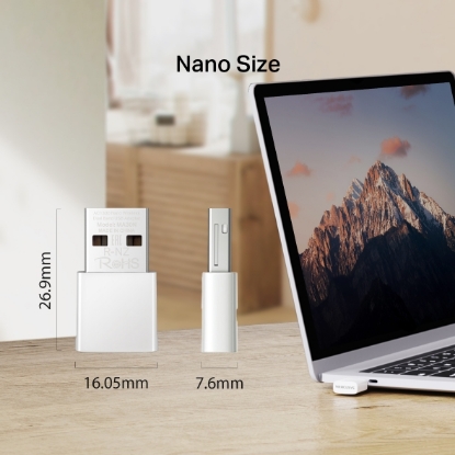 Obrázek TP-LINK AC1300 Nano Wireless Dual Band USB Adapter 400 Mbps at 2.4GHz + 867 Mbps at 5GHz