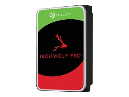 Obrázek SEAGATE Ironwolf PRO Enterprise NAS HDD 8TB 7200rpm 6Gb/s SATA 256MB cache 8.9cm 3.5inch 24x7 for NAS RAID Rackmount Systeme BLK