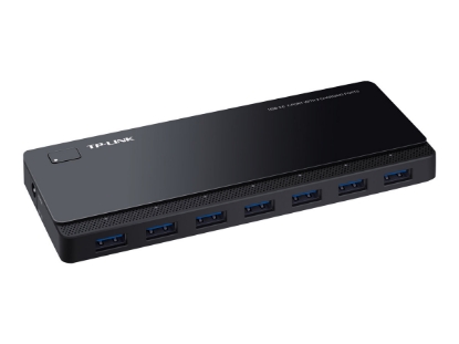 Obrázek TP-LINK UH720 7 portovy USB 3.0 Hub 2x charge ports 2 4A nap. adapter 12V/4A