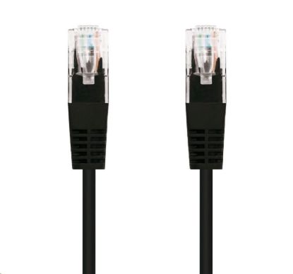 Obrázek C- TECH kabel patchcord Cat5e, UTP, černý, 0, 5m