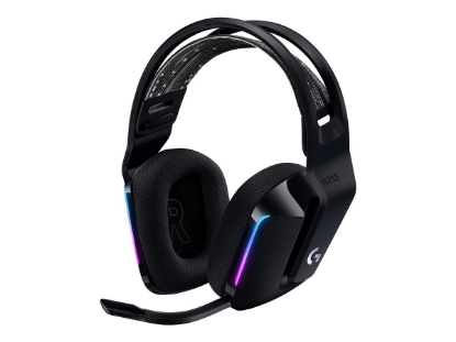 Obrázek LOGITECH G G733 LIGHTSPEED Wireless RGB Gaming Headset Headset full size 2.4 GHz wireless black