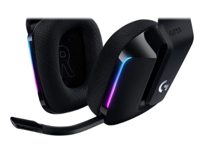 Obrázek LOGITECH G G733 LIGHTSPEED Wireless RGB Gaming Headset Headset full size 2.4 GHz wireless black