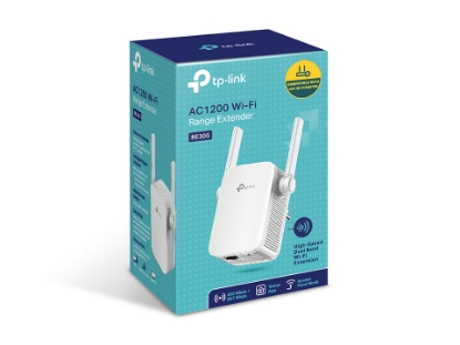 Obrázek TP-LINK RE305 Dual Band AC1200 WiFi Range Extender 2 anteny 10/100Mb/s