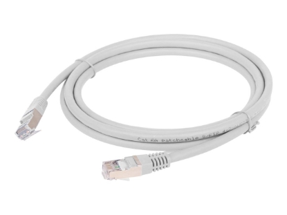 Obrázek GEMBIRD PP6A-LSZHCU-15M patchcord RJ45 cat. 6A SFTP LSZH 15m gray