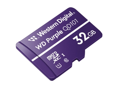 Obrázek WD Purple 32GB Surveillance microSD HC - Class 10 UHS 1