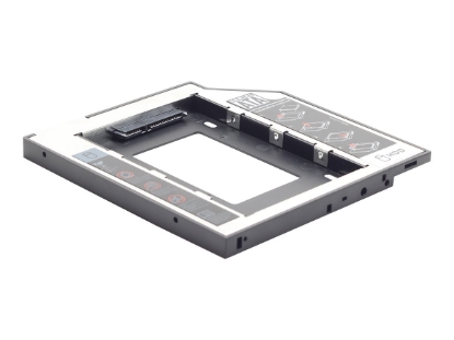 Obrázek GEMBIRD MF-95-01 Slim Mounting frame for SATA 25 drive to 5.25 bay