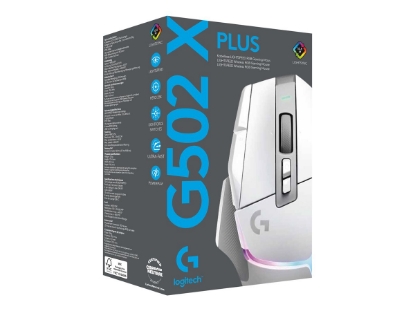 Obrázek LOGITECH G502 X PLUS - WHITE/PREMIUM - EER2