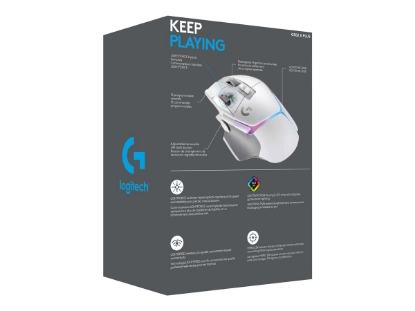 Obrázek LOGITECH G502 X PLUS - WHITE/PREMIUM - EER2