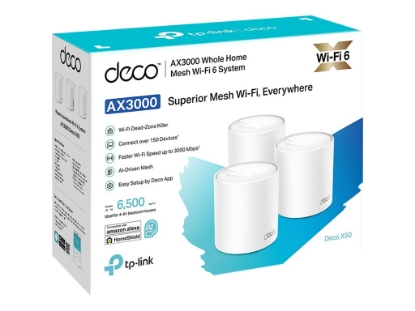 Obrázek TP-LINK AX3000 Whole Home Mesh Wi-Fi 6 System 574Mbps at 2.4GHz + 2402Mbps at 5GHz