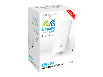 Obrázek TP-LINK RE200 Dual Band AC750 WiFi Range Extender