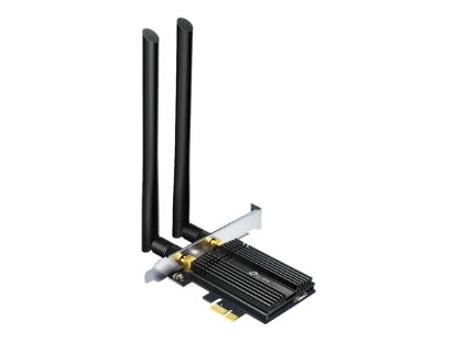 Obrázek TP-LINK Archer TX50E AX3000 Wi-Fi 6 PCI Express Adapter Bluetooth 5.0 MU-MIMO 2x High Gain ext. antennas OFDMA