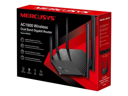Obrázek TP-LINK MERCUSYS MR50G AC1900 DualBand WiFi router 6x Fixed External Antennas 2x GE LAN 1xGE WAN