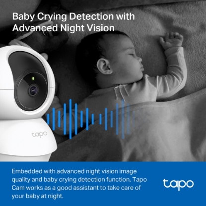 Obrázek TP-LINK Pan/Tilt Home Security Wi-Fi Camera 1080p 2.4GHz