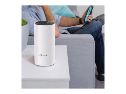 Obrázek TP-LINK Deco E4 unit AC1200 Whole-Home Mesh Wi-Fi System 867Mbps 5GHz+300Mbps 2.4GHz 2 10/100 RJ45 2 int. ant.