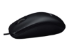 Obrázek LOGITECH B100 Mouse right and left-handed optical 3 buttons wired USB black