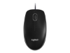 Obrázek LOGITECH B100 Mouse right and left-handed optical 3 buttons wired USB black