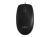 Obrázek LOGITECH B100 Mouse right and left-handed optical 3 buttons wired USB black