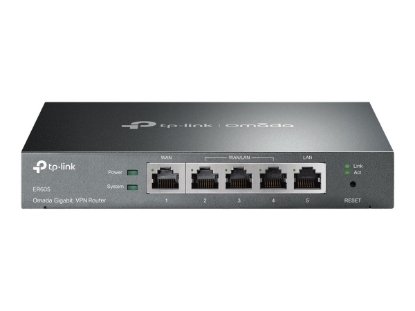 Obrázek TP-LINK ER605 GLAN Multi WAN VPN router 1x GE WAN Port + 3x GE WAN/LAN Ports + 1x GE LAN Port Omada SDN