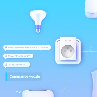 Obrázek TP-LINK Mini Smart Wi-Fi Socket Energy Monitoring German type plug