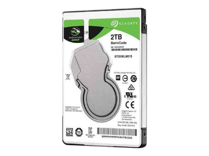 Obrázek SEAGATE Barracuda 2TB HDD SATA 6Gb/s 5400rpm 2.5inch 7mm height 128Mb cache BLK