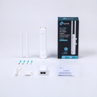 Obrázek TP-LINK EAP225-outdoor Gigabit AC1350 PoE AccessPoint Omada ceiling/wall mount MU-MIMO Omada SDN