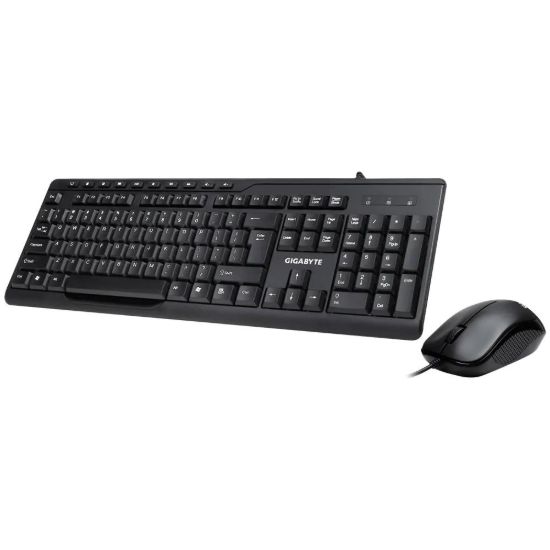 Obrázek GIGABYTE Set klávesnice + myš GK-KM6300, Drátová USB, EN