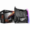 Obrázek GIGABYTE MB Sc AM4 B550 I AORUS PRO AX, AMD B550, 2xDDR4, 1xDP, 2xHDMI, WI- FI, mITX