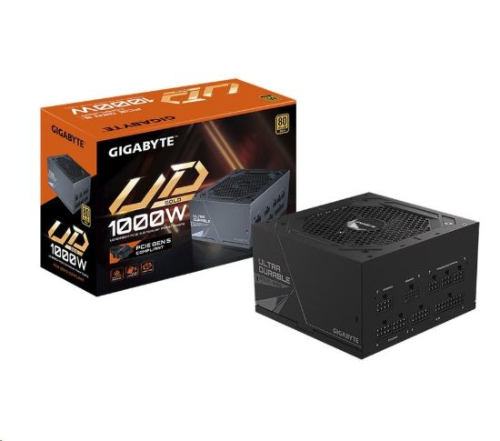 Obrázek GIGABYTE zdroj UD1000GM PG5 Rev.2.0, 1000W, 80+ Gold, 120mm fan