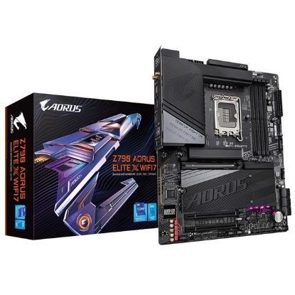Obrázek BAZAR - GIGABYTE MB Sc LGA1700 Z790 AORUS ELITE X WiFi7, Intel Z790, 4xDDR5, 1xDP, 1xHDMI, WI-FI, ATX - Poškozený obal (