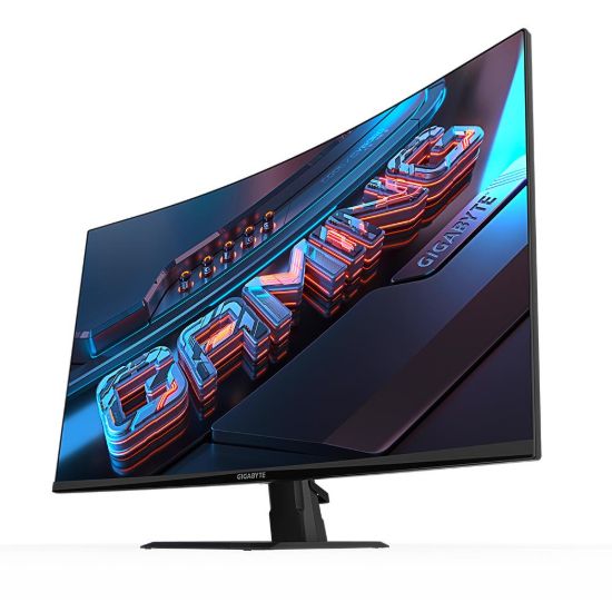 Obrázek GIGABYTE LCD - 31,5" Gaming monitor GS32QC, 2560x1440, 300cd/m2, 1ms, 2xHDMI, 1xDP, curve, VA 1500R