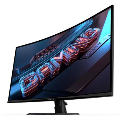 Obrázek GIGABYTE LCD - 32" Gaming monitor GS32QCA, Prohnutý VA 1500R, 2560x1440 QHD, 180Hz, 3500:1, 250cd/m2, 1ms, 2xHDMI, 1xDP