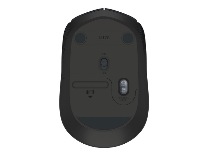Obrázek LOGITECH B170 Mouse optical 3 buttons wireless 2.4 GHz USB wireless receiver black