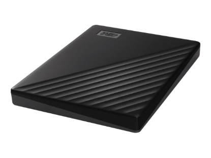 Obrázek WD My Passport 2TB portable HDD USB 3.0 USB 2.0 compatible Black Retail