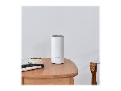 Obrázek TP-LINK DECO E4 3-PACK AC1200 Whole-Home Mesh WiFi System Qualcomm CPU 867Mbps 5GHz 300Mbps at 2.4GHz 2 10/100Mbps 2 int. antenna