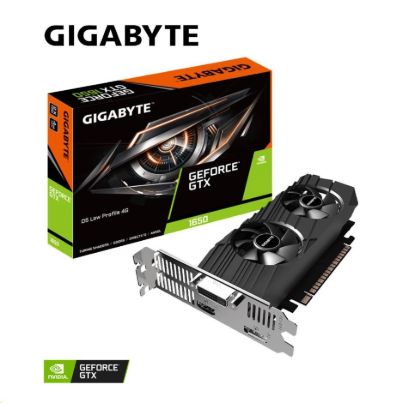 Obrázek BAZAR - GIGABYTE VGA NVIDIA GeForce GTX 1650 OC 4G, Low Profile 4GB GDDR5,  Po opravě