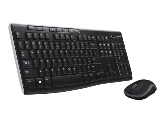 Obrázek LOGITECH MK270 Wireless Combo black USB (DE)