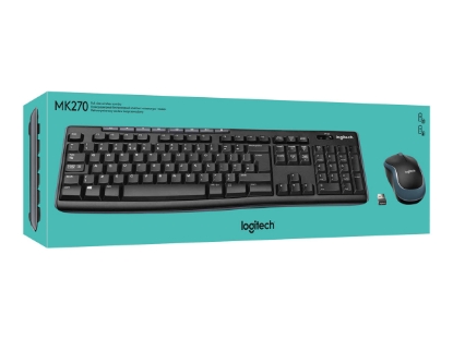 Obrázek LOGITECH MK270 Wireless Combo black USB (DE)
