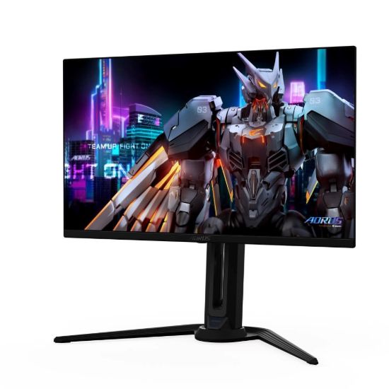 Obrázek GIGABYTE LCD - 27" Gaming monitor AORUS FO27Q5P, OLED, 2560 x 1440 QHD, 500Hz, 1.5M:1, 300cd/m2, 0.03ms, 2xHDMI, 2xDP