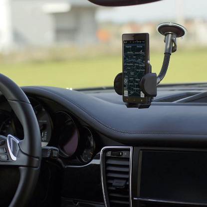 Obrázek Univerzální držák do auta GSM/GPS ohebná přísavka