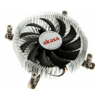 Obrázek Ventilátor Akasa nizký profil Intel LGA775-LGA115x