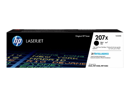 Obrázek HP 207X Black LaserJet Toner Cartridge