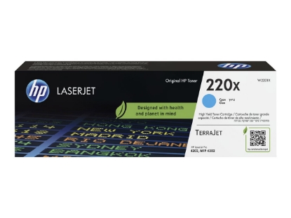 Obrázek HP 220X Cyan Original LaserJet Toner Cartridge