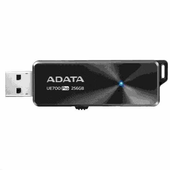 Obrázek ADATA Flash Disk 64GB UE700PRO, USB 3.1 DashDrive Elite (R: 190/ W: 50 MB/ s) černá