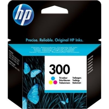Obrázek HP 300 original ink cartridge color standard capacity 4ml 200 pages 1-pack Blister - orig. balení, expirace 2023, výprodej (P)