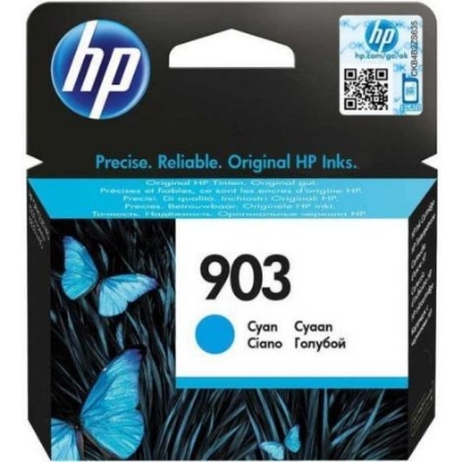 Obrázek HP 903 Ink Cartridge Cyan - orig. balení, expirace 2023, výprodej (P)