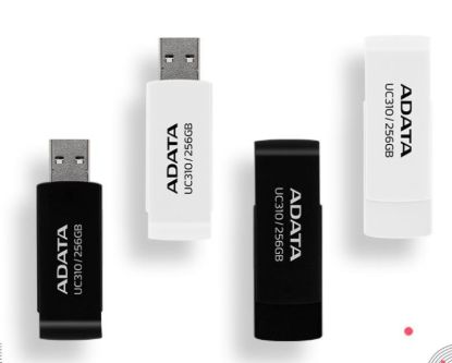 Obrázek ADATA Flash Disk 128GB UC310, USB 3.2 , černá