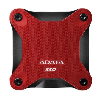 Obrázek ADATA Externí SSD 1TB SD620, USB Micro- B, USB 3.2 Gen 2, R: 520/ W: 460MB/ s, červená