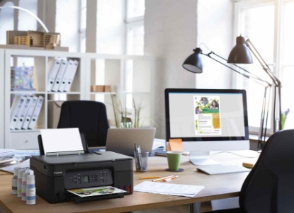 Obrázek Canon PIXMA Tiskárna černá G3470 BLACK (doplnitelné zásobníky) - MF (tisk,kopírka,sken), USB, Wi-Fi